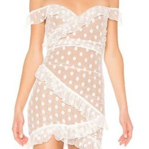 Majorelle White Bandit Dress